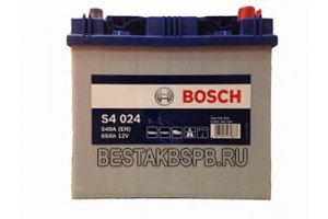 Аккумулятор Bosch S4 024 Asia 560 410 054