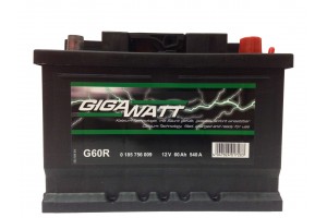 Аккумулятор Gigawatt G60R