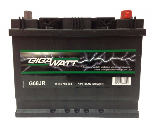 Аккумулятор Gigawatt G68JR (80D23L)