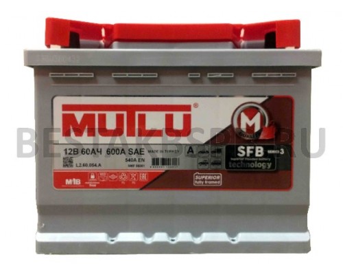 Аккумулятор MUTLU 60 А/ч L2.60.054.A