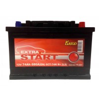 Аккумулятор Extra Start 74 а/ч 6СТ 74 R