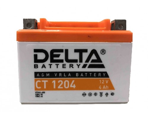 Аккумулятор мото Delta CT 1212 YT12B-BS AGM
