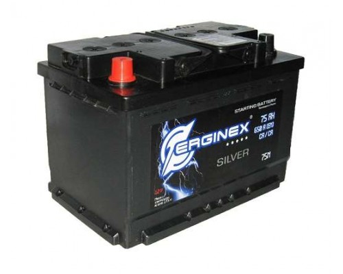 Аккумулятор Erginex 75 а/ч 6СТ 75L