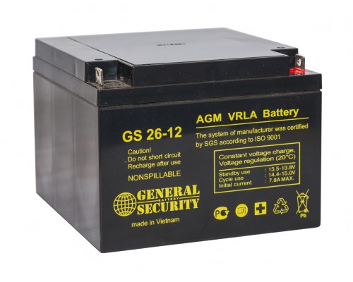 Аккумулятор для ИБП General Security 26-12
