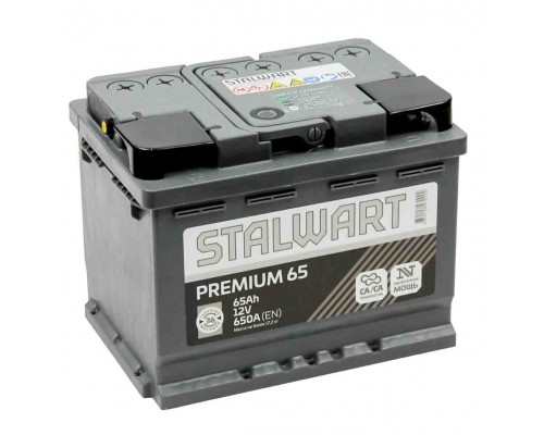 Аккумулятор автомобильный STALWART PREMIUM 65L