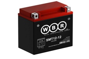 Аккумулятор мото WBR SMT12-12 YTX14-BS, YTX12-BS AGM