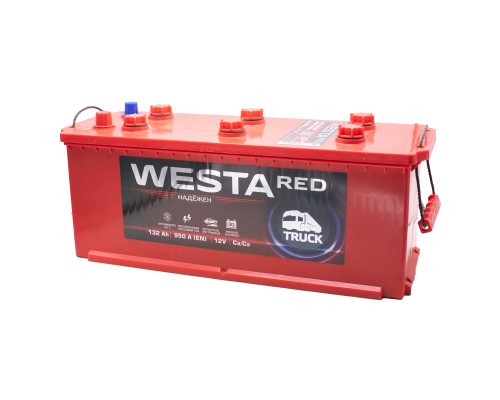 Аккумулятор грузовой WESTA RED Premium 132L