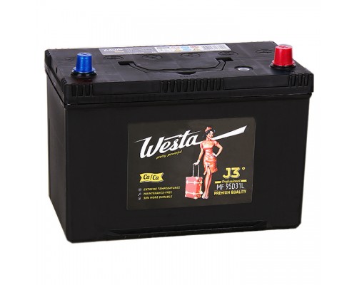 Аккумулятор автомобильный WESTA BLACK Asia D31 100R