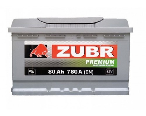 Аккумулятор ZUBR PREMIUM 80.1